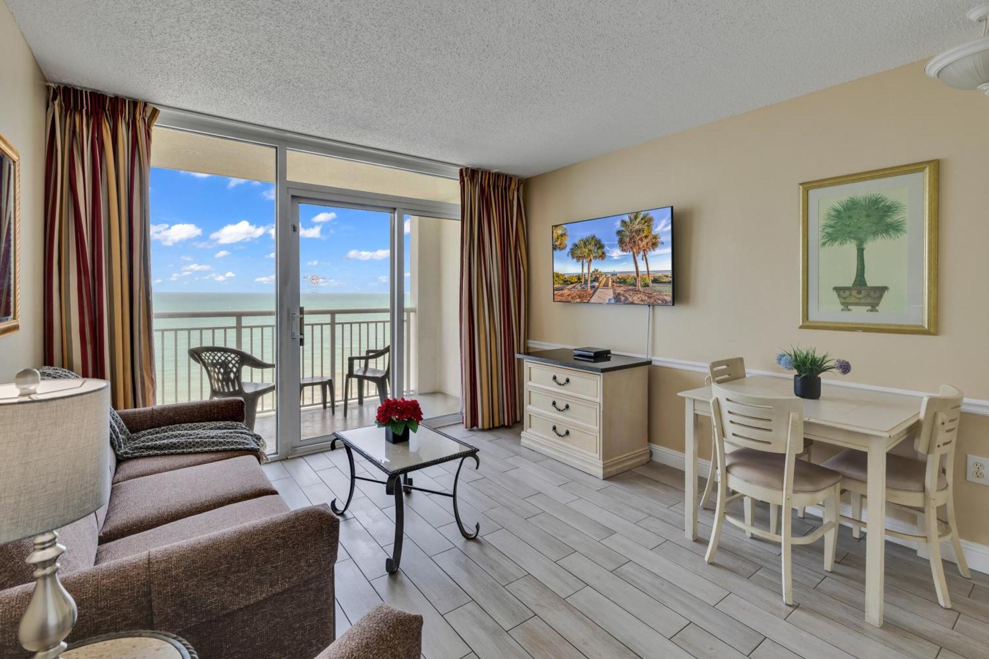 Oceanfront Condo Camelot By The Sea Myrtle Beach Bagian luar foto
