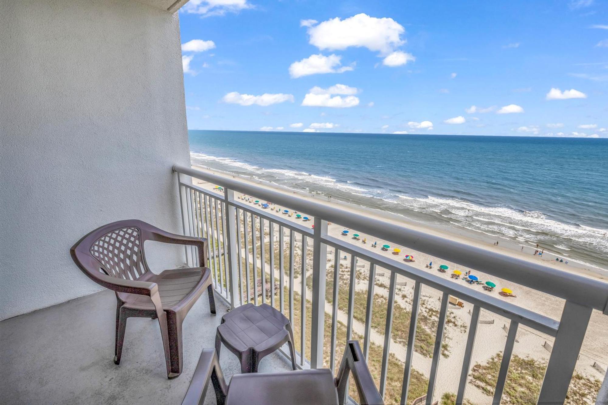 Oceanfront Condo Camelot By The Sea Myrtle Beach Bagian luar foto