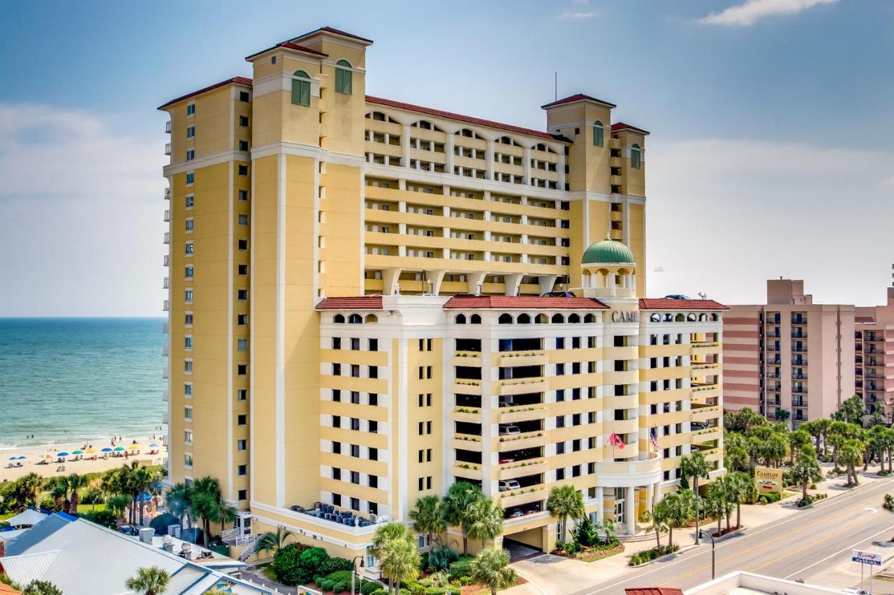 Oceanfront Condo Camelot By The Sea Myrtle Beach Bagian luar foto